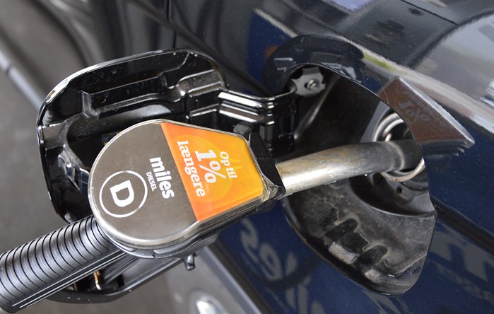 Dieselolien har knap så voldsom effekt på forbruget, men en procent løber hurtigere op, når man kører mange km